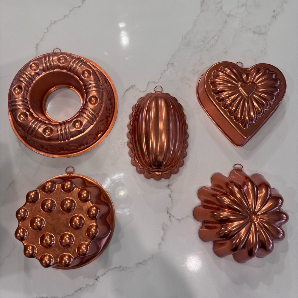Vintage 1970’s Collectible Jello Molds